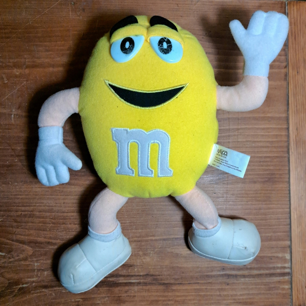 Nanco M&M‎ 11" Yellow Plush 2001